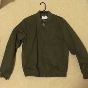 Top man green bomber jacket